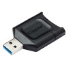 CARD READER extern KINGSTON, interfata USB 3.0, citeste/scrie: SD, micro SD, plastic, negru, "MLP" (timbru verde 0.03 lei)