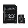CARD MicroSD KINGSTON, 512 GB, MicroSDXC, clasa 10, standard UHS-I U3, "SDCS2/512GB" (timbru verde 0.03 lei)