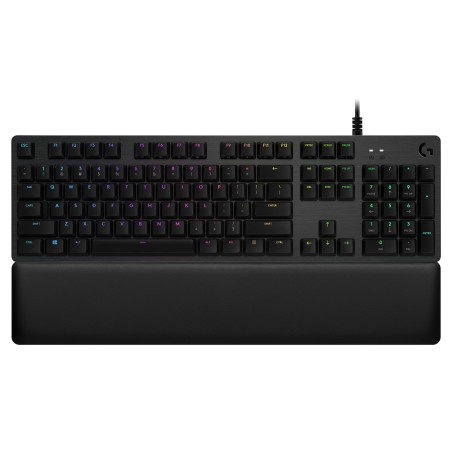 LOGITECH G513 CARBON LIGHTSYNC RGB Mechanical Gaming Keyboard, GX Brown-CARBON-US INTL-USB-INTNL-TACTILE (timbru verde 0.8 lei)
