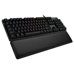LOGITECH G513 CARBON LIGHTSYNC RGB Mechanical Gaming Keyboard, GX Brown-CARBON-US INTL-USB-INTNL-TACTILE (timbru verde 0.8 lei)