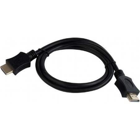 CABLU video GEMBIRD, HDMI (T) la HDMI (T), 1m, conectori auriti, rezolutie maxima 4K (3840 x 2160) la 60 Hz, negru, "CC-HDMI4L-1