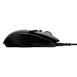 MOUSE LOGITECH, "G903 LIGHTSPEED", gaming, cu fir | wireless, USB, optic, 16000 dpi, butoane/scroll 11/1, iluminare, butoane pro