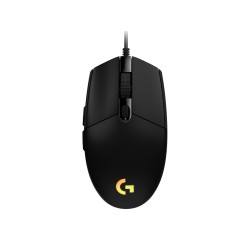 MOUSE LOGITECH, "G102 LIGHTSYNC", gaming, cu fir, USB, optic, 8000 dpi, butoane/scroll 6/1, iluminare, butoane programabile, neg