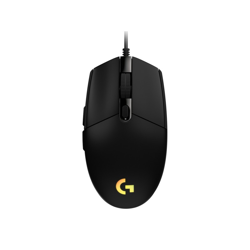 MOUSE LOGITECH, "G102 LIGHTSYNC", gaming, cu fir, USB, optic, 8000 dpi, butoane/scroll 6/1, iluminare, butoane programabile, neg