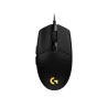 MOUSE LOGITECH, "G102 LIGHTSYNC", gaming, cu fir, USB, optic, 8000 dpi, butoane/scroll 6/1, iluminare, butoane programabile, neg