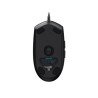 MOUSE LOGITECH, "G102 LIGHTSYNC", gaming, cu fir, USB, optic, 8000 dpi, butoane/scroll 6/1, iluminare, butoane programabile, neg