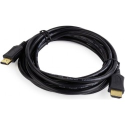 CABLU video GEMBIRD, HDMI (T) la HDMI (T), 1.8m, conectori auriti, rezolutie maxima 4K (3840 x 2160) la 60 Hz, negru, "CC-HDMI4L