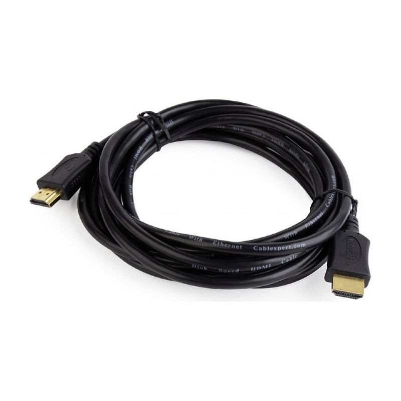 CABLU video GEMBIRD, HDMI (T) la HDMI (T), 1.8m, conectori auriti, rezolutie maxima 4K (3840 x 2160) la 60 Hz, negru, "CC-HDMI4L