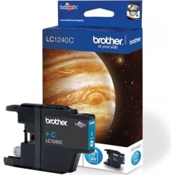 Cartus Cerneala Original Brother Cyan, LC1240C, pentru DCP-J525W|J725|J925|MFC-J430|J625|J5910|J6510|J6910, 600, (timbru verde 0