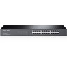 SWITCH TP-LINK 24 porturi Gigabit, carcasa metalica, rackabil TL-SG1024 (timbru verde 2 lei)