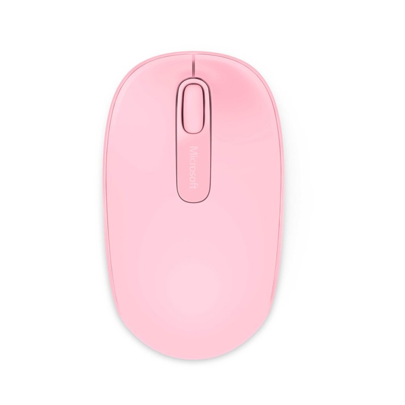 MOUSE MICROSOFT, "Mobile 1850", PC sau NB, wireless, 2.4GHz, optic, 1000 dpi, butoane/scroll 3/1, , roz, "U7Z-00023" (timbru ver