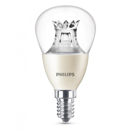 BEC LED Philips, soclu E14, putere 6W, forma clasic, lumina alb calda, alimentare 220 - 240 V, "000008718696453568" (timbru verd