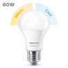 BEC LED Philips, soclu E27, putere 8W, forma clasic, lumina alb, alimentare 220 - 240 V, "000008718696598375" (timbru verde 0.45