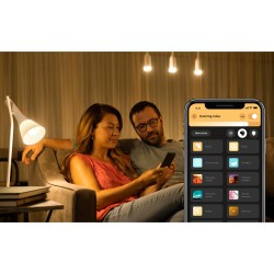SET 2 KIT smart LED Philips, soclu E27, putere 9W, forma clasic, lumina alb, alimentare 220 - 240 V, "000008718699701352"(timbru