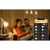 SET 2 KIT smart LED Philips, soclu E27, putere 9W, forma clasic, lumina alb, alimentare 220 - 240 V, "000008718699701352"(timbru