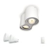 APLICA smart PHILIPS, LED, soclu GU10, putere 5.5 W x 2, tip lumina alb rece alb calda, 350 lumeni, alimentare 220 - 230 V, "000