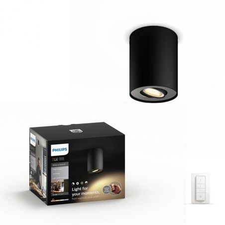 APLICA smart PHILIPS, LED, soclu GU10, putere 5.5 W, tip lumina alb rece alb calda, 350 lumeni, alimentare 220 - 230 V, "0000087