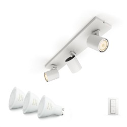 APLICA smart PHILIPS, LED, soclu GU10, putere 5.5 W x 3, tip lumina alb rece alb calda, 350 lumeni, alimentare 220 - 230 V, "000