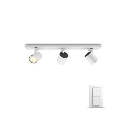 APLICA smart PHILIPS, LED, soclu GU10, putere 5.5 W x 3, tip lumina alb rece alb calda, 350 lumeni, alimentare 220 - 230 V, "000