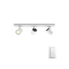 APLICA smart PHILIPS, LED, soclu GU10, putere 5.5 W x 3, tip lumina alb rece alb calda, 350 lumeni, alimentare 220 - 230 V, "000