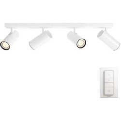 APLICA smart PHILIPS, LED, soclu GU10, putere 5.5 W x 4, tip lumina alb rece alb calda, 350 lumeni, alimentare 220 - 230 V, "000