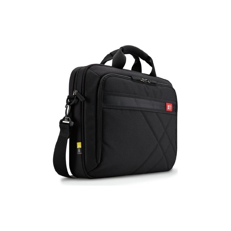 GEANTA CASE LOGIC, pt. notebook de max. 17 inch, 1 compartiment, buzunar frontal | buzunar dorsal, waterproof, poliester, negru,
