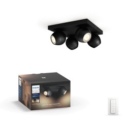 APLICA smart PHILIPS, LED, soclu GU10, putere 5.5 W x 4, tip lumina alb rece alb calda, 350 lumeni, alimentare 220 - 230 V, "000