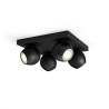 APLICA smart PHILIPS, LED, soclu GU10, putere 5.5 W x 4, tip lumina alb rece alb calda, 350 lumeni, alimentare 220 - 230 V, "000