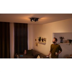APLICA smart PHILIPS, LED, soclu GU10, putere 5.5 W x 4, tip lumina alb rece alb calda, 350 lumeni, alimentare 220 - 230 V, "000