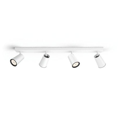APLICA PHILIPS, LED, soclu GU10, putere 5.5 W x 4, tip lumina alb calda, 350 lumeni, alimentare 220 - 230 V, "000008718696164747