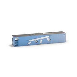 APLICA PHILIPS, LED, soclu GU10, putere 5.5 W x 4, tip lumina alb calda, 350 lumeni, alimentare 220 - 230 V, "000008718696164747