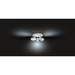 APLICA smart PHILIPS, LED, soclu GU10, putere 5 W x 3, tip lumina alb rece alb calda, 350 lumeni, alimentare 220 - 230 V, "00000