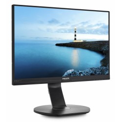 MONITOR PHILIPS 23.8", multimedia, IPS, Full HD (1920 x 1080), Wide, 250 cd/mp, 5 ms, VGA, "241B7QUPEB/00" (timbru verde 7 lei)