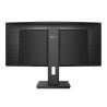 MONITOR PHILIPS 34", multimedia, SVA, UWQHD (3440 x 1440), Wide, curbat, 300 cd/mp, 5 ms, HDMI, DisplayPort, "346B1C/00" (timbru