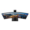 MONITOR PHILIPS 34", multimedia, SVA, UWQHD (3440 x 1440), Wide, curbat, 300 cd/mp, 5 ms, HDMI, DisplayPort, "346B1C/00" (timbru