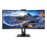 MONITOR PHILIPS 34", multimedia, VA, UWQHD (3440 x 1440), Wide, curbat, 500 cd/mp, 4 ms, HDMI, DisplayPort, "346P1CRH/00" (timbr
