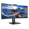 MONITOR PHILIPS 34", multimedia, VA, UWQHD (3440 x 1440), Wide, curbat, 500 cd/mp, 4 ms, HDMI, DisplayPort, "346P1CRH/00" (timbr