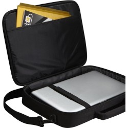 GEANTA CASE LOGIC, pt. notebook de max. 17 inch, 1 compartiment, buzunar frontal, waterproof, poliester, negru, 3201490 "VNCI-21