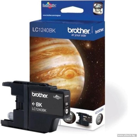 Cartus Cerneala Original Brother Black, LC1240BK, pentru DCP-J525W|J725|J925|MFC-J430|J625|J5910|J6510|J6910, 600, (timbru verde