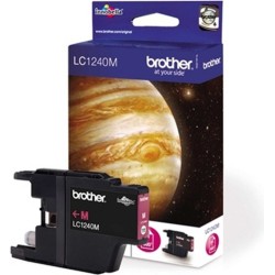 Cartus Cerneala Original Brother Magenta, LC1240M, pentru DCP-J525W|J725|J925|MFC-J430|J625|J5910|J6510|J6910, 600, (timbru verd