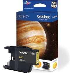 Cartus Cerneala Original Brother Yellow, LC1240Y, pentru DCP-J525W|J725|J925|MFC-J430|J625|J5910|J6510|J6910, 600, (timbru verde