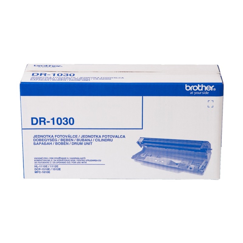 Drum Unit Original Brother Black, DR1030, pentru DCP-1510|1610|HL-1110|1210|1212|MFC-1810|1910, 10K, (timbru verde 0.8 lei) "DR1