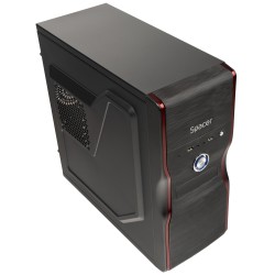 CARCASA SPACER, Middle Tower, ATX, "MERCURY", 450 (230W for 450 Desktop PC), USB 2.0 x 2, Jack 3.5mm x 2, "SPC-MERCURY" (timbru 