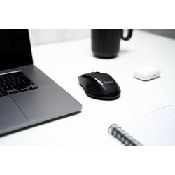MOUSE  Spacer, PC sau NB, wireless, 2.4GHz, optic, 800/ 1200/1600 dpi, butoane/scroll 6/1, rezolutie selectabila, negru, "SPMO-2