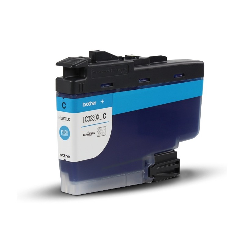 Cartus Cerneala Original Brother Cyan, LC3239XLC, pentru MFC-J5945|J6945|J6947, 5K, (timbru verde 0.15 lei), "LC3239XLC"
