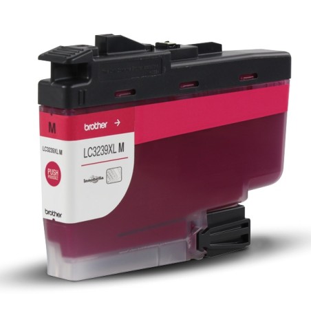 Cartus Cerneala Original Brother Magenta, LC3239XLM, pentru MFC-J5945|J6945|J6947, 5K, (timbru verde 0.15 lei), "LC3239XLM"