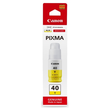 Cartus Cerneala Original Canon Yellow, GI-40Y, pentru G6040|G5042, 7.7K, (timbru verde 0.15 lei), "3402C001AA"