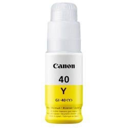 Cartus Cerneala Original Canon Yellow, GI-40Y, pentru G6040|G5042, 7.7K, (timbru verde 0.15 lei), "3402C001AA"
