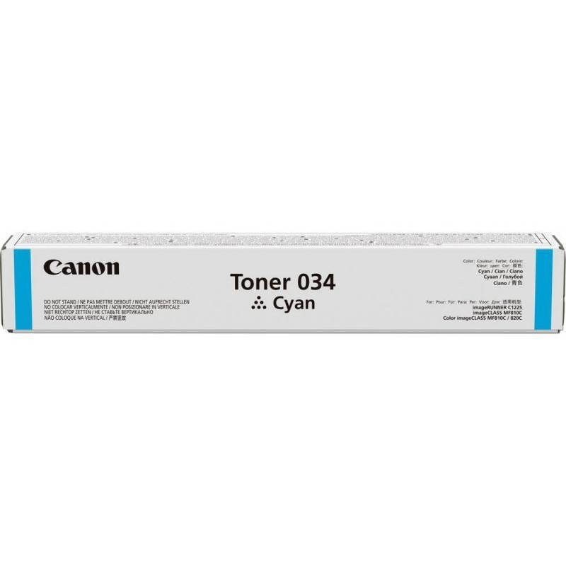 Drum Unit Original Canon Cyan, 034C, pentru iR C1225, 34K, (timbru verde 0.8 lei) "CF9457B001AA"