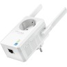 RANGE EXTENDER TP-LINK wireless  300mbps, 1 port 10/100Mbps, 2 antene externe, 2.4GHz, + extra priza "TL-WA860RE" (timbru verde 